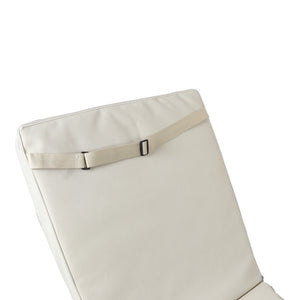 Μαξιλάρι Vertian  textilene σε μπεζ απόχρωση 58x190x20εκ - Pakobazaar