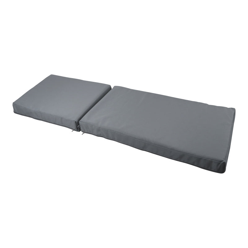 Μαξιλάρι Vertian  textilene σε ανθρακί απόχρωση 58x190x20εκ - Pakobazaar