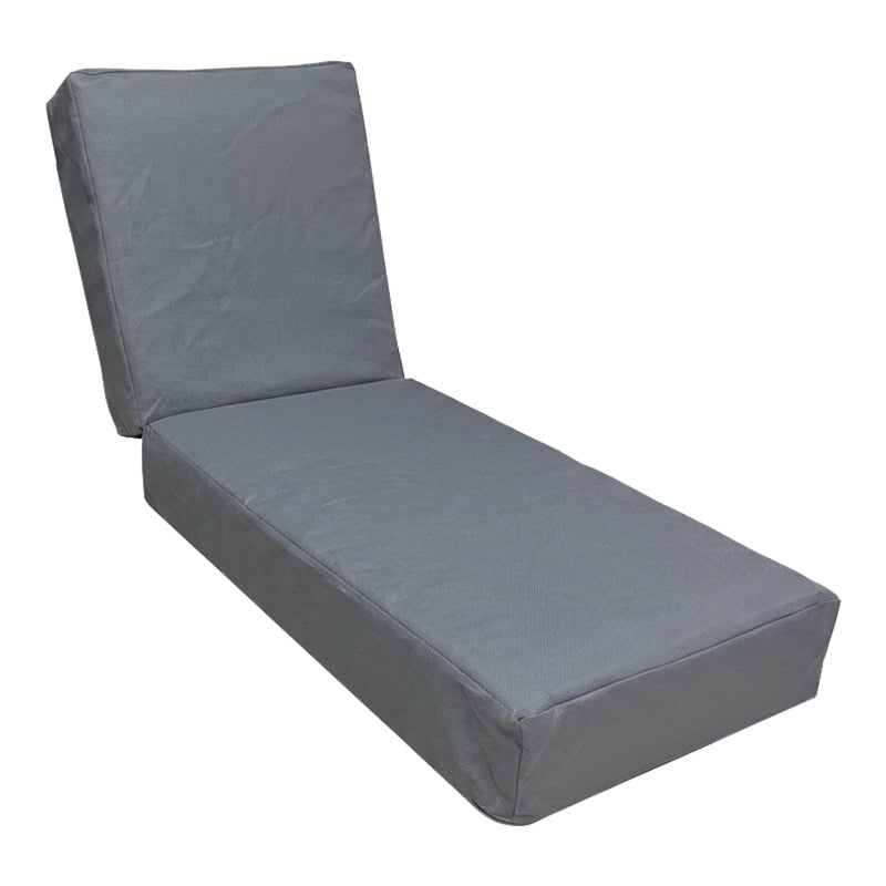 Μαξιλάρι Vertian  textilene σε ανθρακί απόχρωση 58x190x20εκ - Pakobazaar