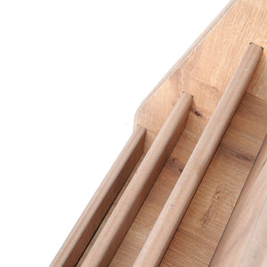Βιβλιοθήκη Siteia Δρυς 63x23.5x59 εκ. MDF