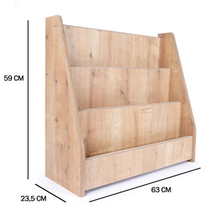 Βιβλιοθήκη Siteia Δρυς 63x23.5x59 εκ. MDF