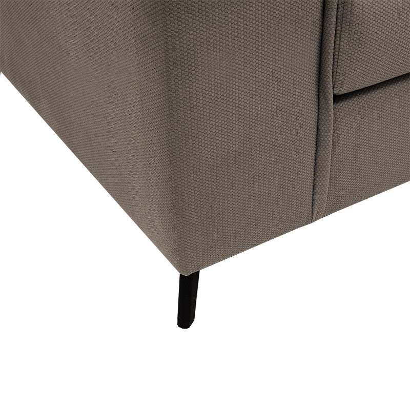 Γωνιακός καναπές Fabulous  αναστρέψιμος ύφασμα mocha-cream 240x165x95εκ - Image 7