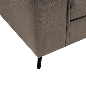 Γωνιακός καναπές Fabulous  αναστρέψιμος ύφασμα mocha-cream 240x165x95εκ - Image 7