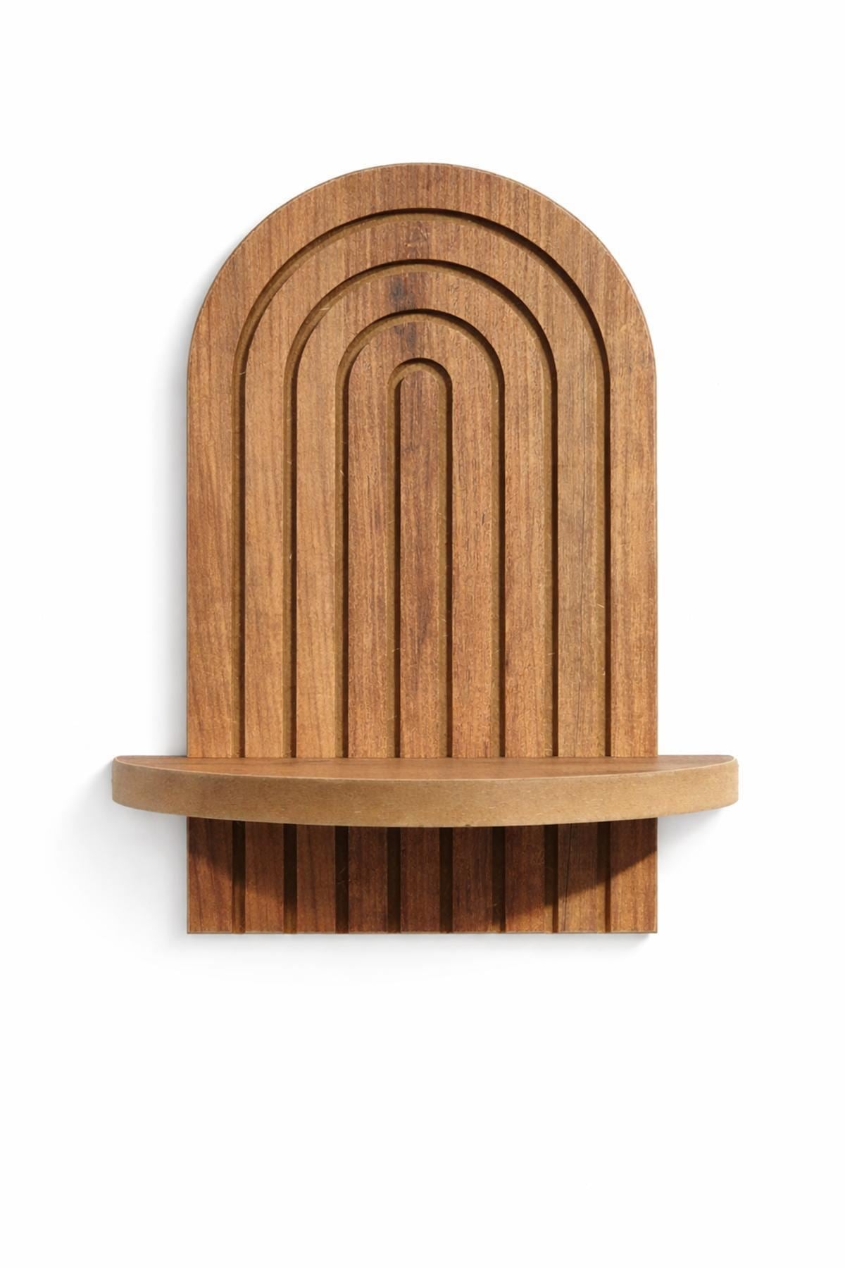 Ράφι Τοίχου Gavros Δρυς 26x13x35 εκ. MDF