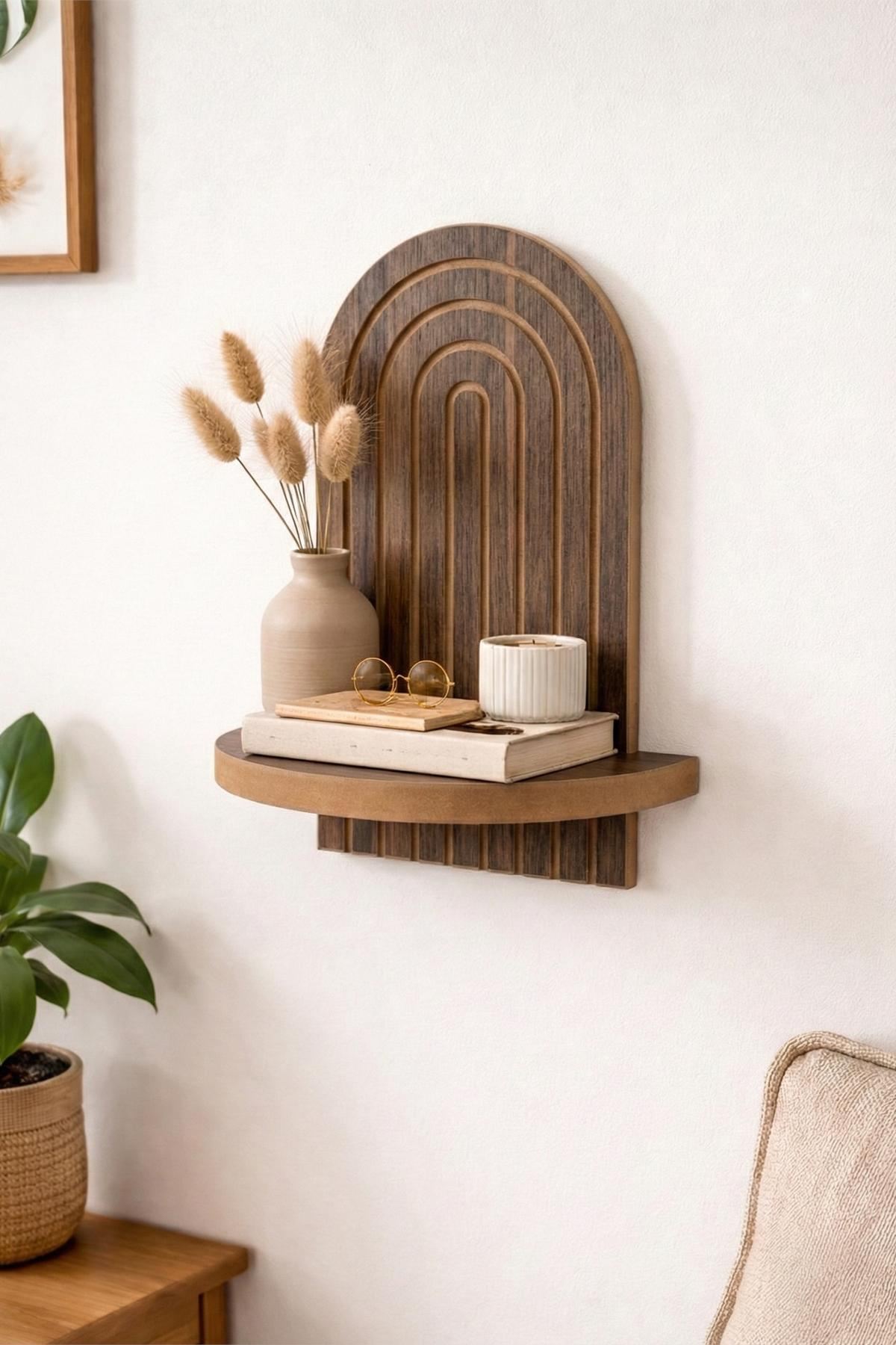 Ράφι Τοίχου Gavros Βέγγε 26x13x35 εκ. MDF