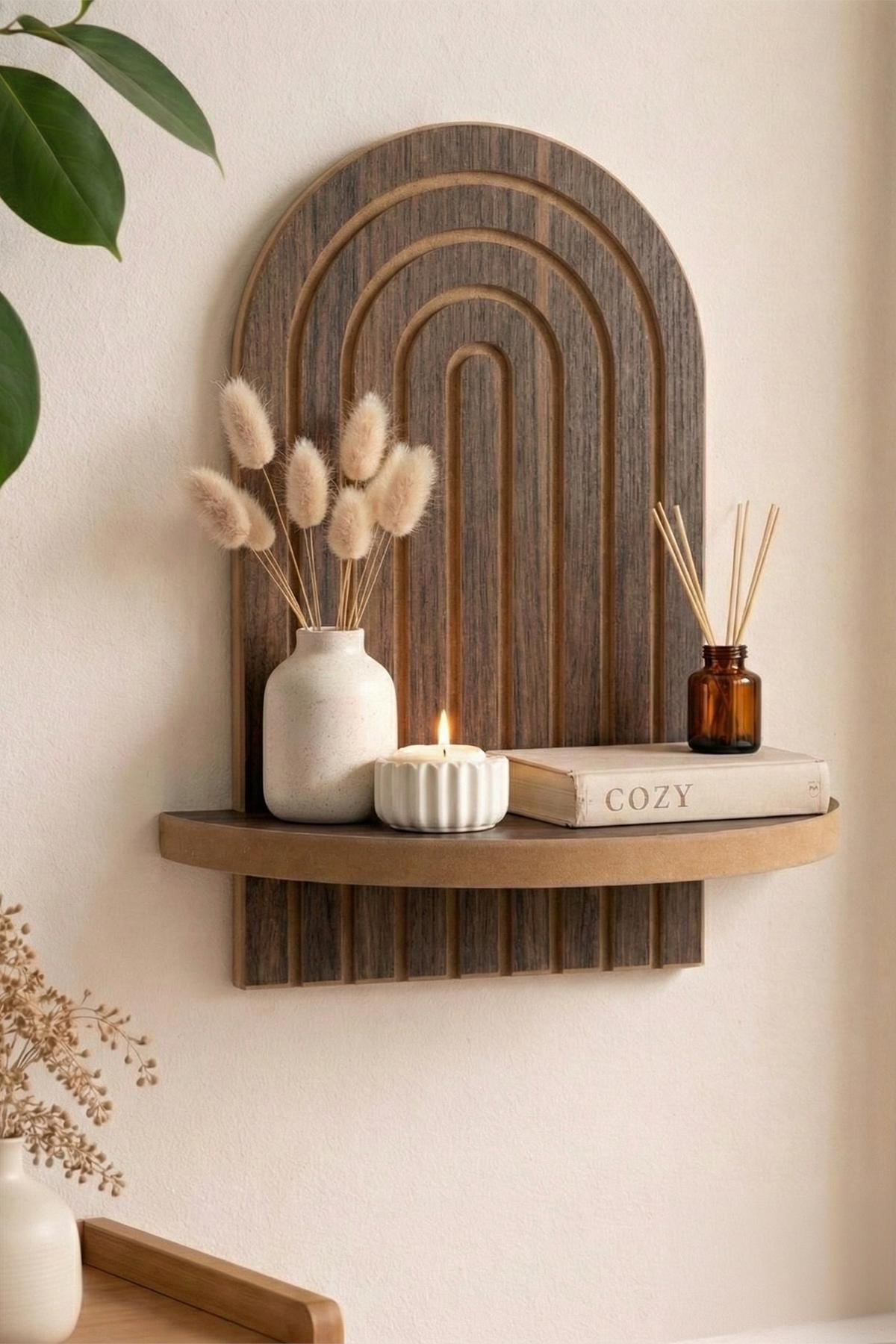 Ράφι Τοίχου Gavros Βέγγε 26x13x35 εκ. MDF