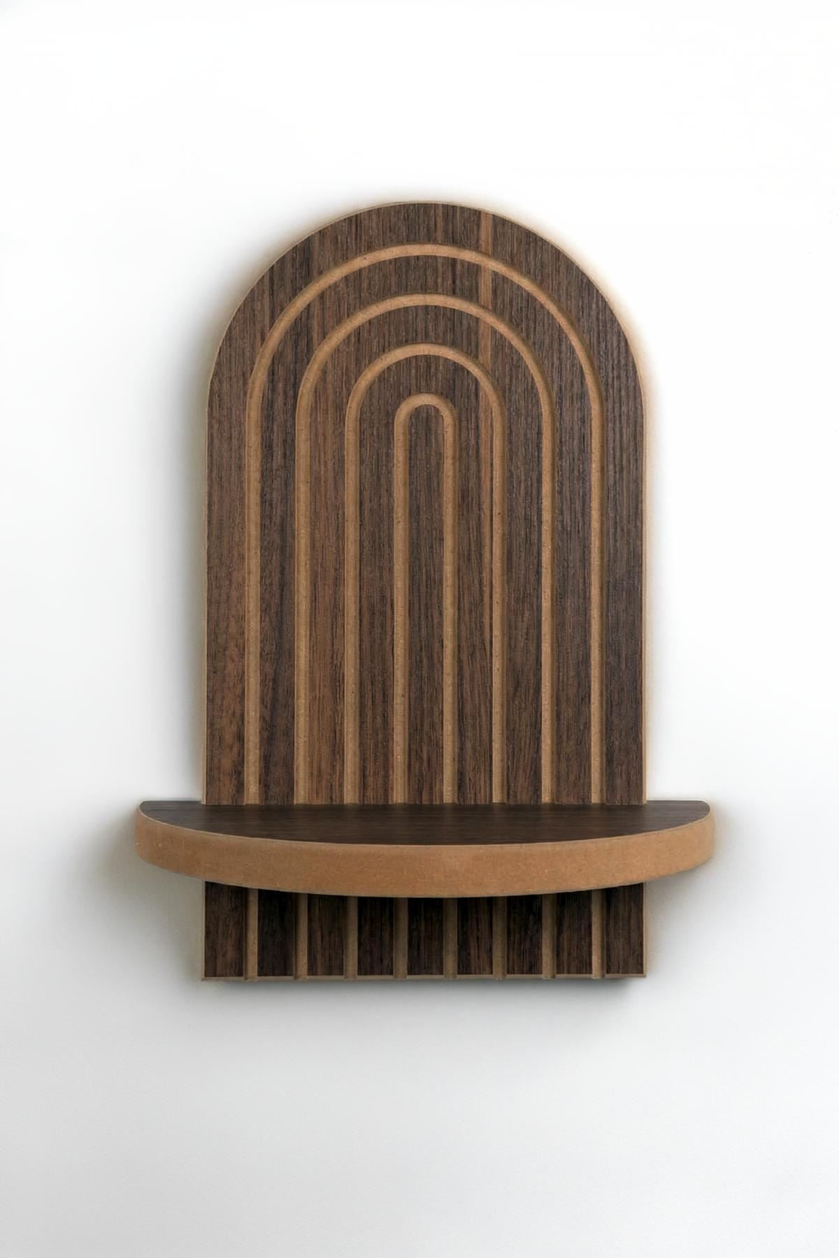 Ράφι Τοίχου Gavros Βέγγε 26x13x35 εκ. MDF