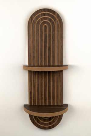 Ράφι Τοίχου Gialiskos Βέγγε 26x13x70 εκ. MDF