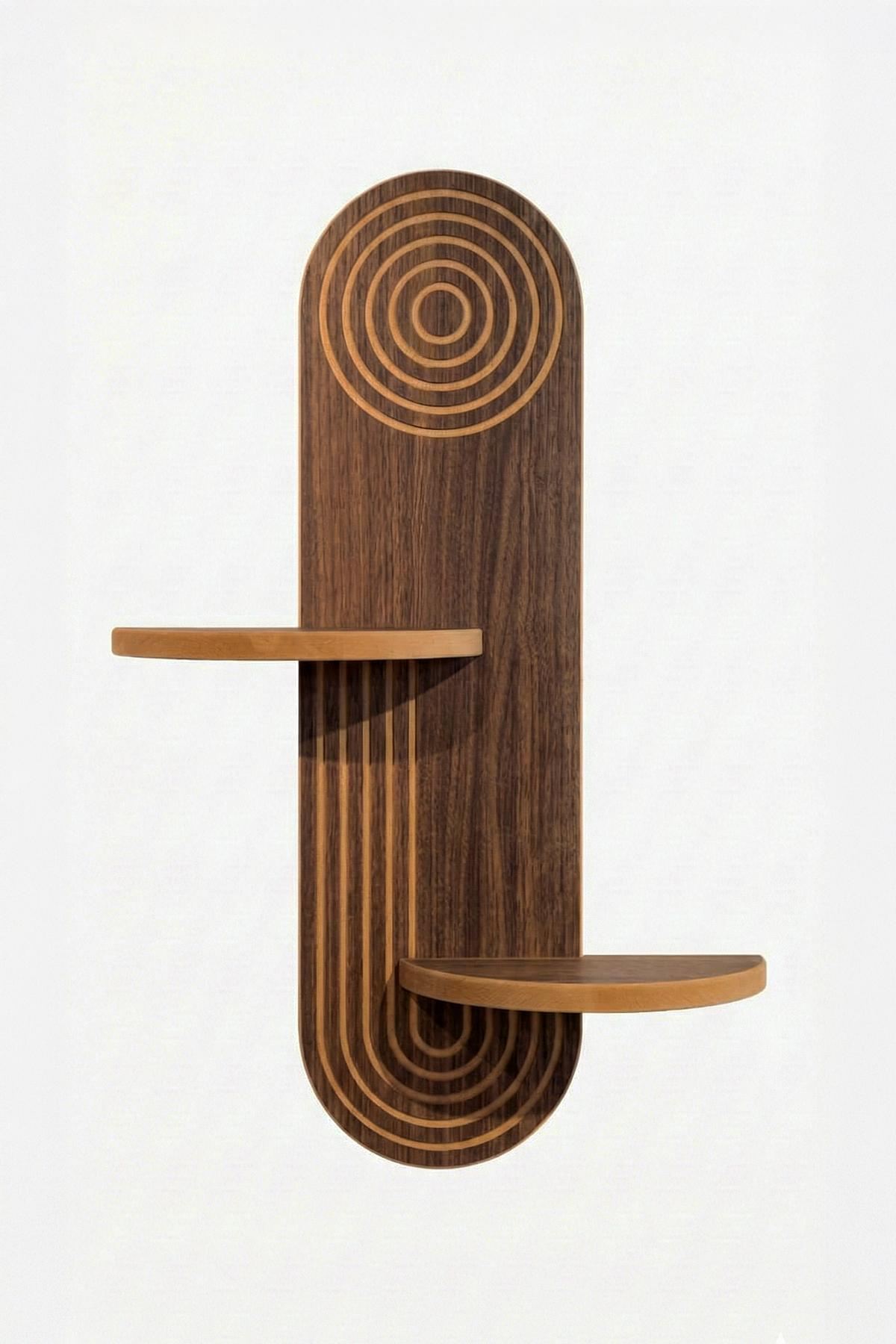 Ράφι Τοίχου Kampia Βέγγε 26x13x70 εκ. MDF