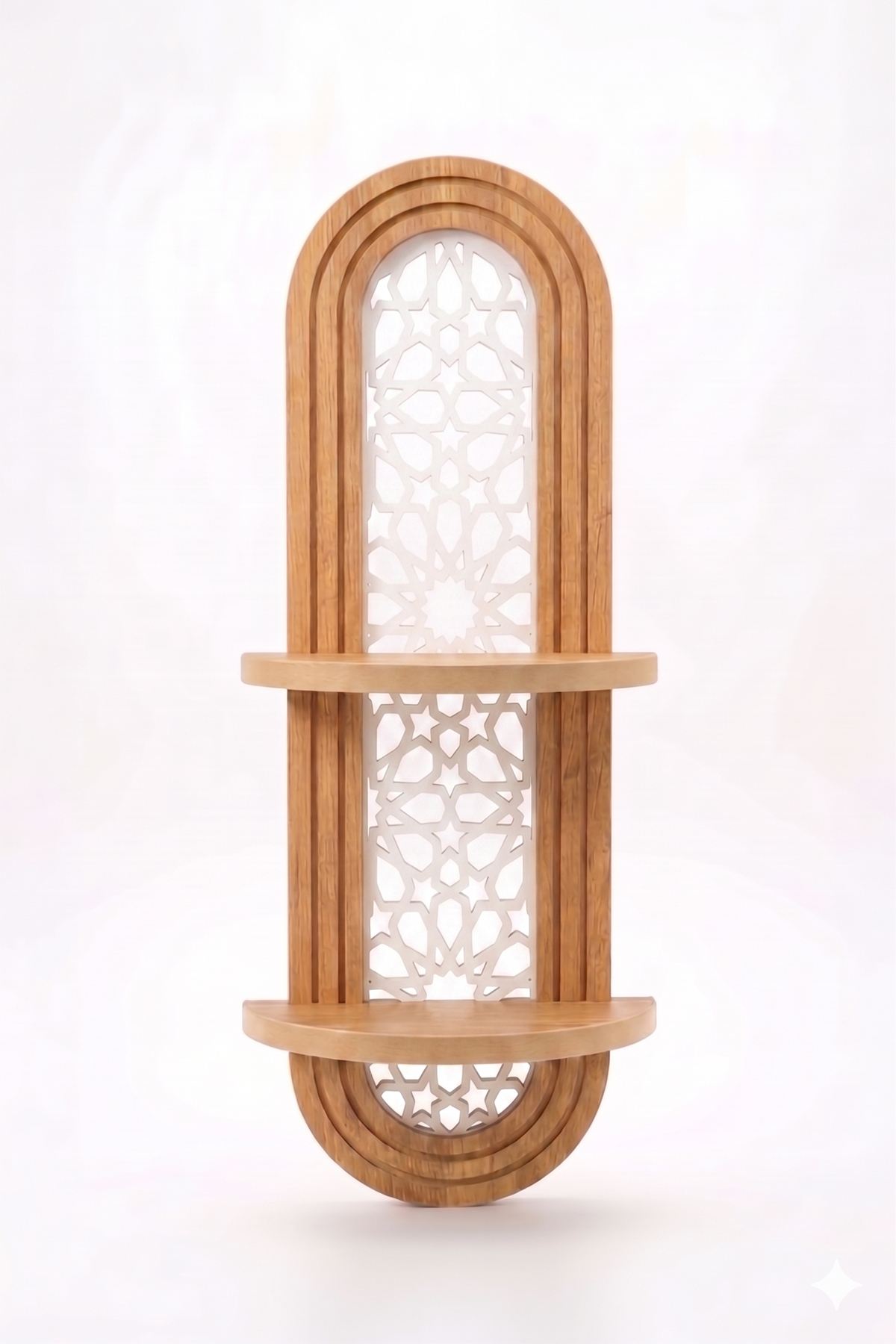 Ράφι Τοίχου Karavos Δρυς 26x13x70 εκ. MDF