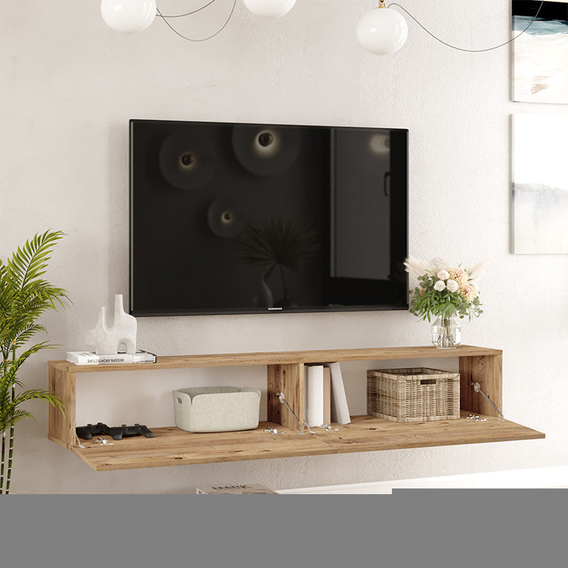 Έπιπλο τηλεόρασης επιτοίχιο Dello  sonoma 180x31.6x29.6εκ - Pakobazaar