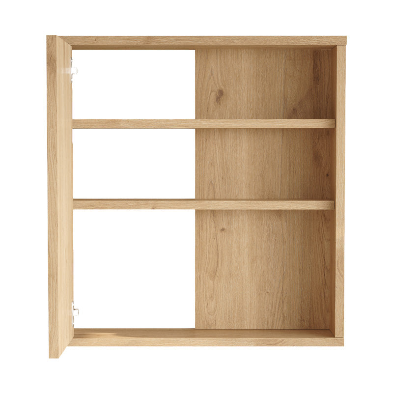 Ντουλάπι μπάνιου Bagno με καθρέπτη  oak 60x14.5x63.6εκ - Pakobazaar