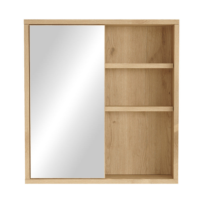 Ντουλάπι μπάνιου Bagno με καθρέπτη  oak 60x14.5x63.6εκ - Pakobazaar
