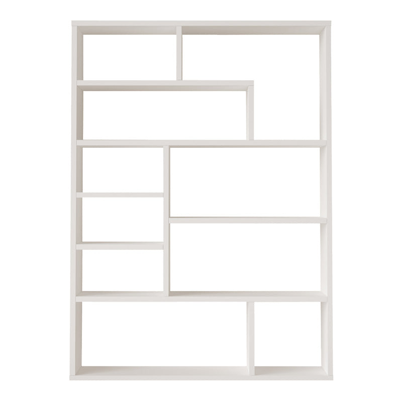 Βιβλιοθήκη Decora  σε λευκη απόχρωση 90x22x123.6εκ - Pakobazaar