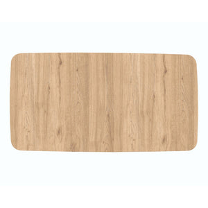 Τραπεζάκι Σαλονιού Strofylia Δρυς 100x53x45 εκ. MDF