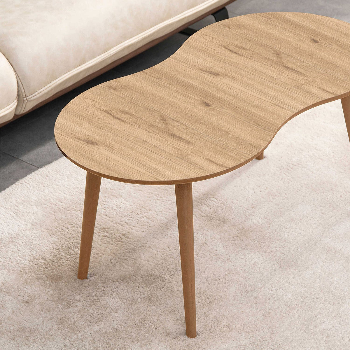 Τραπεζάκι Σαλονιού Istron Δρυς 99x54x45 εκ. MDF