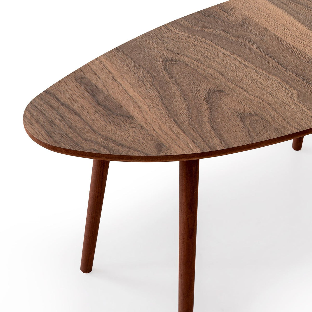 Τραπεζάκι Σαλονιού Xirokambos Καρυδί 100x50x45 εκ. MDF