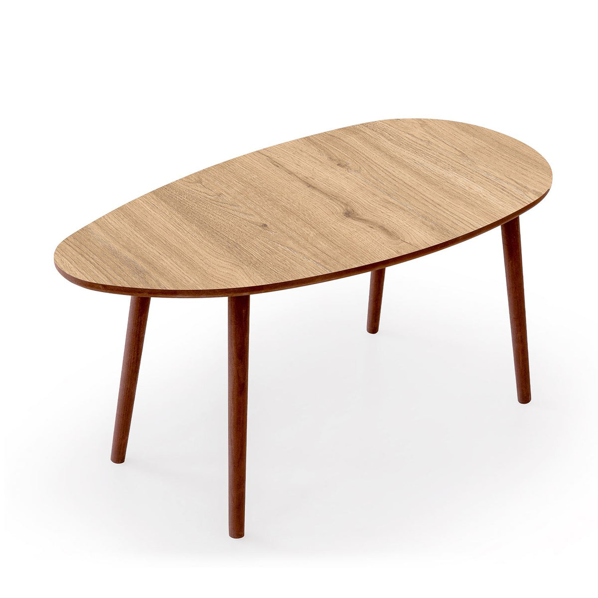 Τραπεζάκι Σαλονιού Xirokambos Δρυς 100x50x45 εκ. MDF