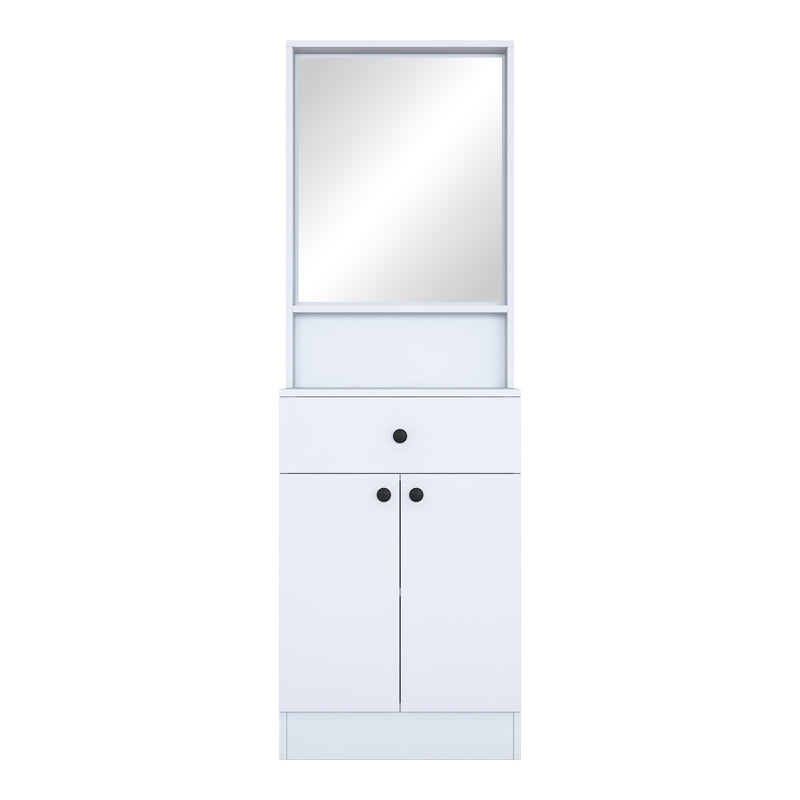 Έπιπλο εισόδου Rockder  λευκό μελαμίνης 60x35.5x182.8εκ - Image 4