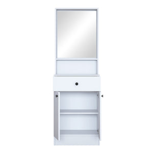 Έπιπλο εισόδου Rockder  λευκό μελαμίνης 60x35.5x182.8εκ - Image 5