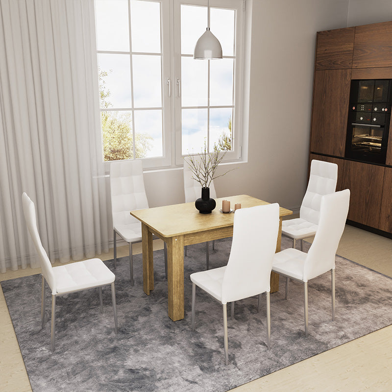 Τραπέζι Quiin  επεκτεινόμενο sonoma 120-164x70x73.5εκ - Image 2