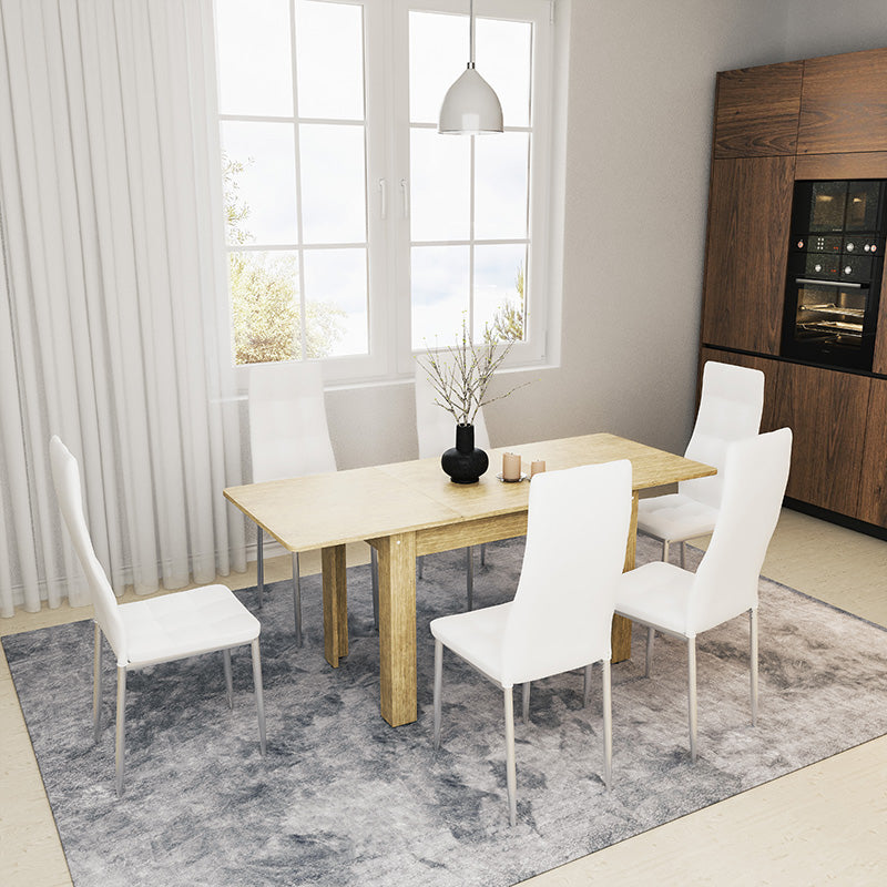 Τραπέζι Quiin  επεκτεινόμενο sonoma 120-164x70x73.5εκ - Image 3