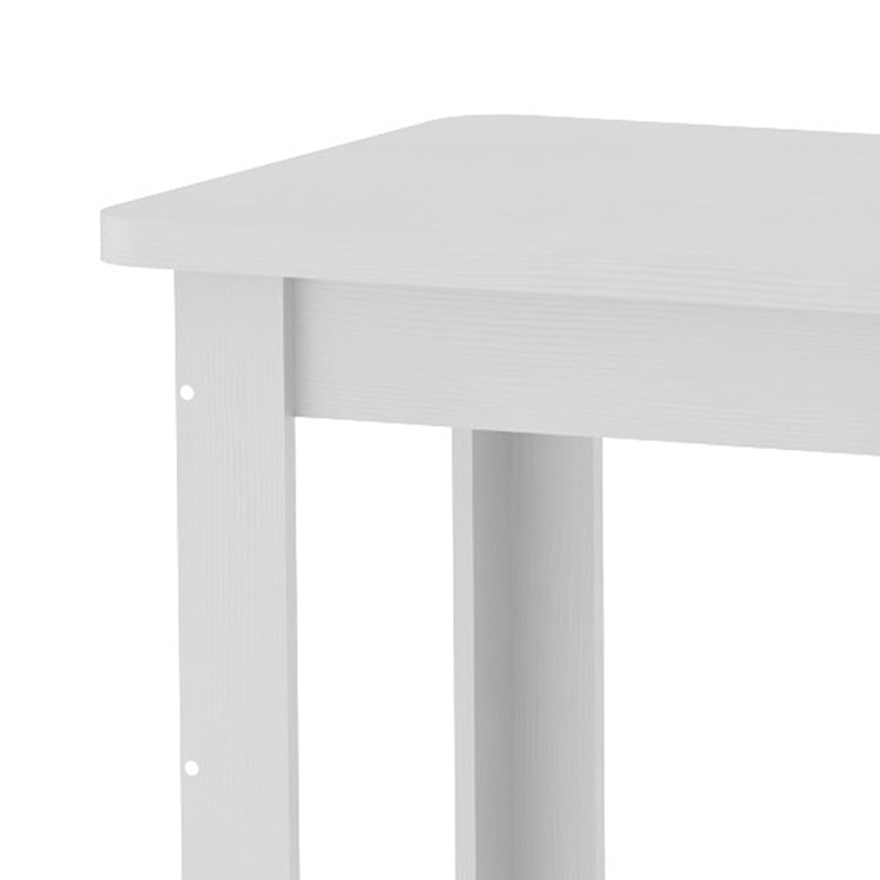 Τραπέζι Celeste  λευκό 100x60x73.5εκ - Pakobazaar