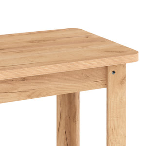 Τραπέζι Celeste  μελαμίνης σε oak απόχρωση 100x60x73.5εκ - Pakobazaar