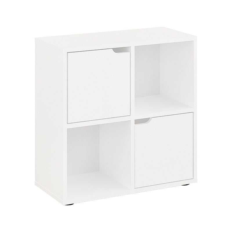 Βιβλιοθήκη Bookel  σε λευκή απόχρωση 59.6x27.5x60.4εκ - Pakobazaar