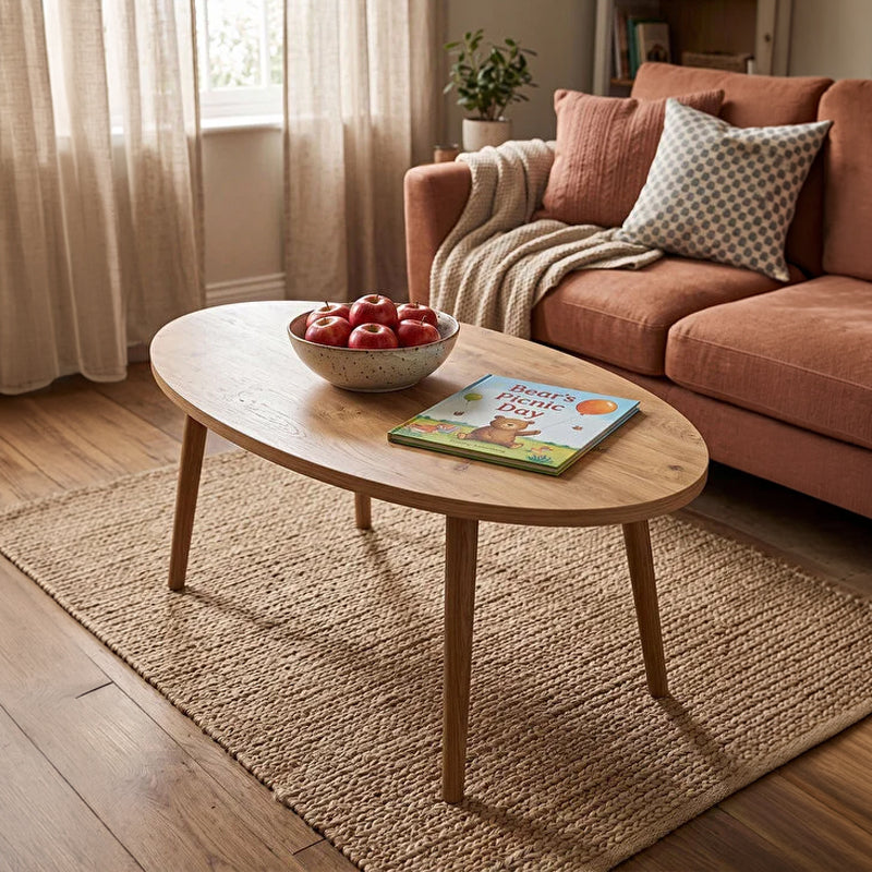Τραπέζι σαλονιού Sartori  oak 90x45x43εκ - Pakobazaar