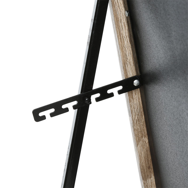 Καθρέπτης δαπέδου Stand  dark oak 35.5x2.5x155.5εκ - Pakobazaar