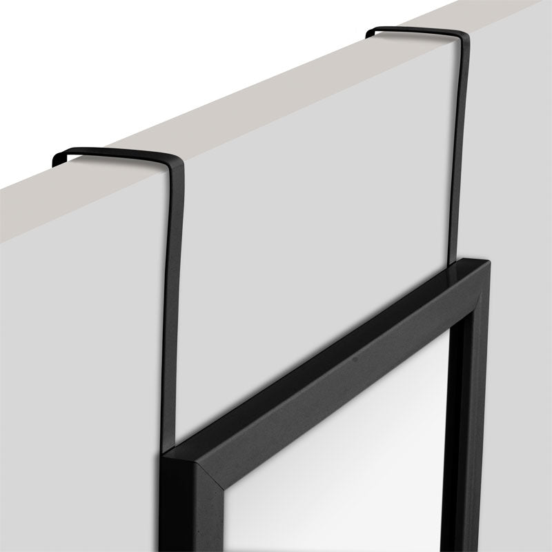 Καθρέπτης πόρτας PWD-0111  polyresin-μαύρο 34x1.7x94εκ - Pakobazaar