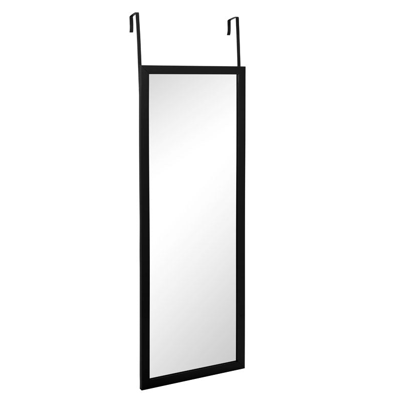 Καθρέπτης πόρτας PWD-0111  polyresin-μαύρο 34x1.7x94εκ - Pakobazaar