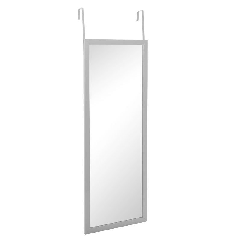 Καθρέπτης πόρτας PWD-0111  polyresin-ασημί 34x1.7x94εκ - Pakobazaar