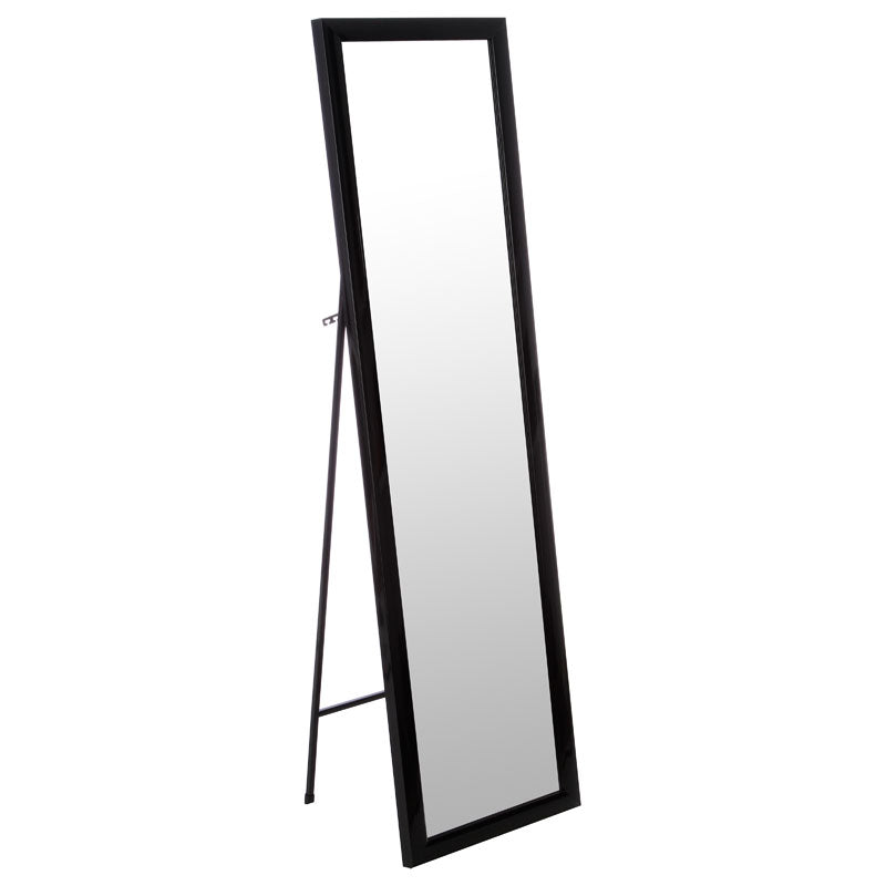 Καθρέπτης δαπέδου PWD-0112  polyresin-γυαλί μαύρο 39x35.5x125εκ - Image 1