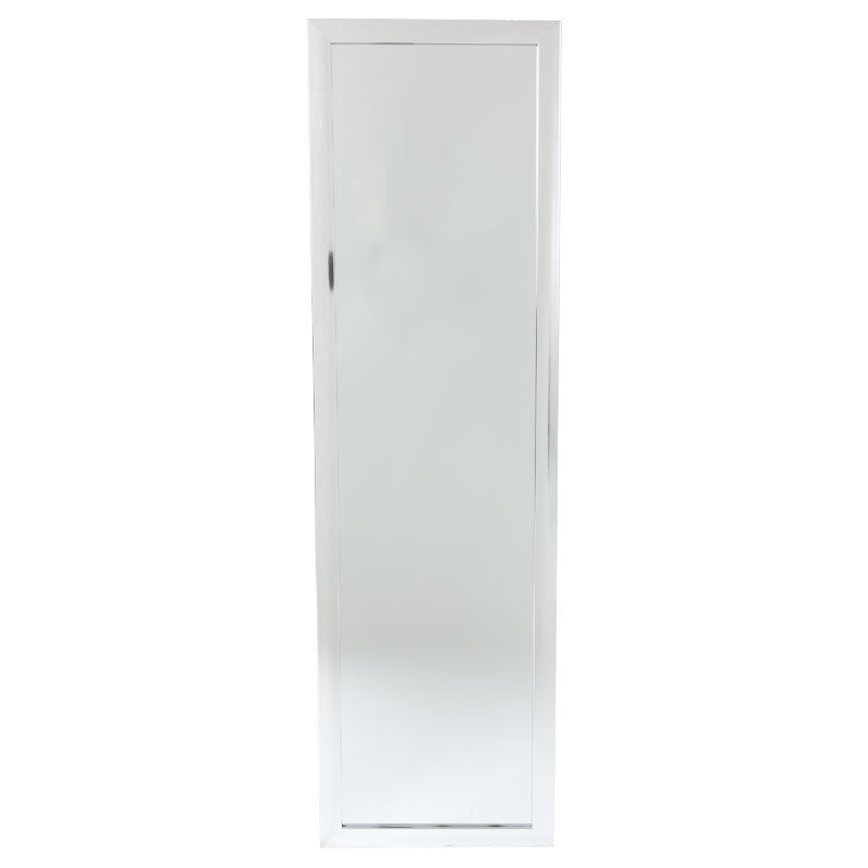 Καθρέπτης δαπέδου PWD-0112  polyresin-γυαλί ασημί 39x33.5x125εκ - Pakobazaar