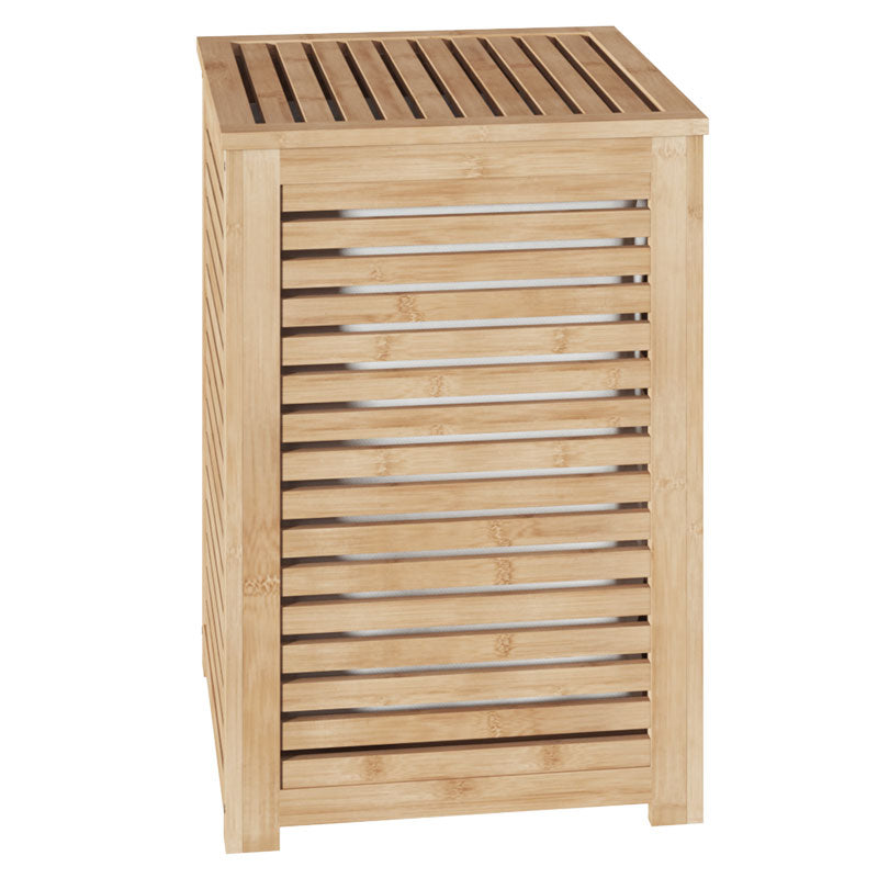 Καλάθι απλύτων Africa  φυσικό 40x38x58εκ - Pakobazaar