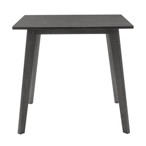 Tραπεζαρία Benson - Toto  σετ 5τμχ rustic grey - ύφασμα grey 80x80x75εκ - Pakobazaar