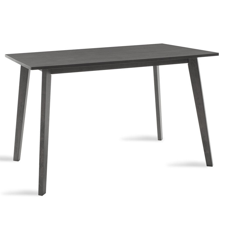 Tραπεζαρία Benson - Toto  σετ 5τμχ rustic grey - ύφασμα γκρι 120x75x75εκ - Pakobazaar