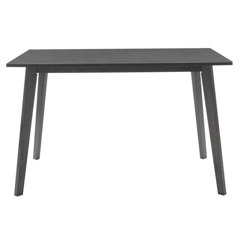 Tραπεζαρία Benson - Toto  σετ 5τμχ rustic grey - ύφασμα γκρι 120x75x75εκ - Pakobazaar