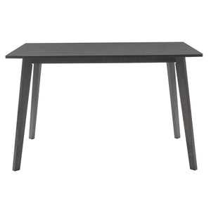 Tραπεζαρία Benson - Toto  σετ 5τμχ rustic grey - ύφασμα γκρι 120x75x75εκ - Pakobazaar