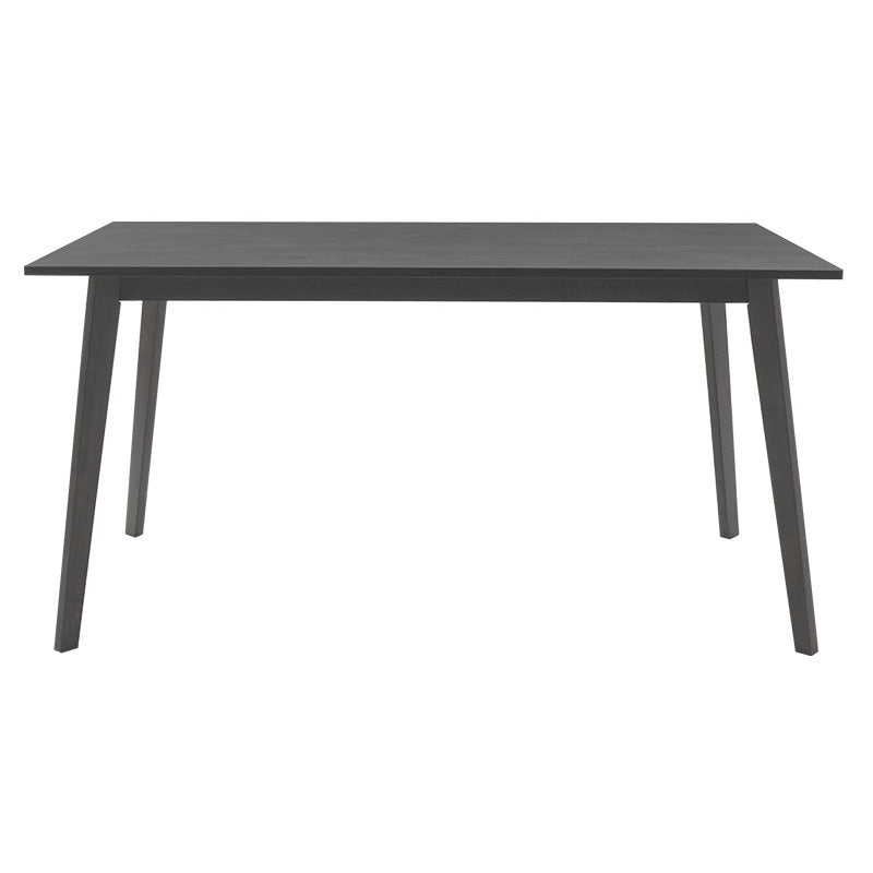 Tραπεζαρία Benson - Orlean  σετ 7τμχ rustic grey - ύφασμα γκρι 150x90x75εκ - Pakobazaar