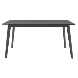 Tραπεζαρία Benson - Toto  σετ 7τμχ rustic grey - ύφασμα γκρι 150x90x75εκ - Pakobazaar