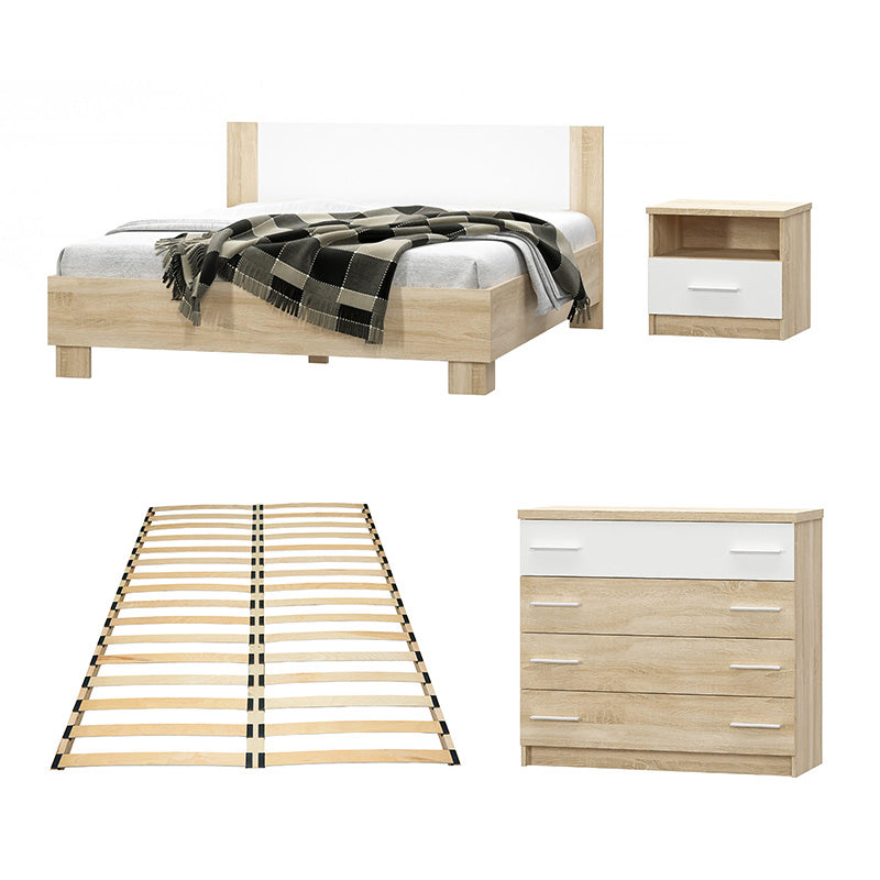 Σετ κρεβατοκάμαρας Geneva  4 τμχ 160x200εκ