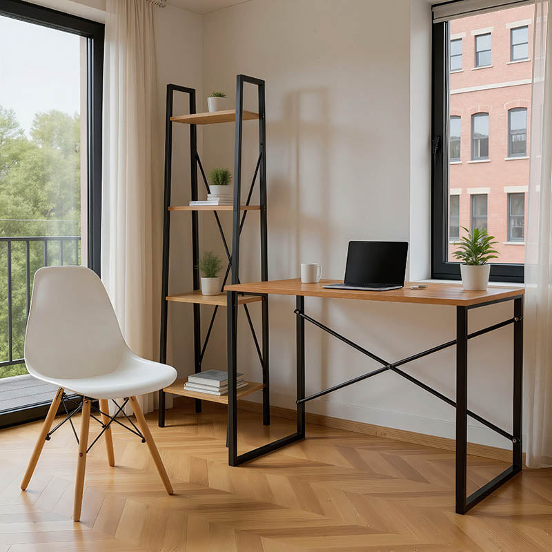 Φοιτητικό πακέτο επίπλων γραφείου Ramon-Julita-Zayn  σετ 3 τμχ 90x60x70εκ - Image 1