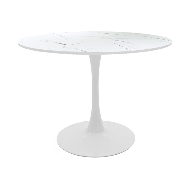 Τραπεζαρία Julita-Balou  σετ 5τεμ pp-mdf λευκo Φ100x73εκ - Pakobazaar