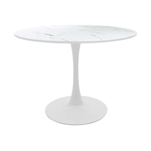 Τραπεζαρία Julita-Balou  σετ 5τεμ pp-mdf λευκo Φ100x73εκ - Pakobazaar
