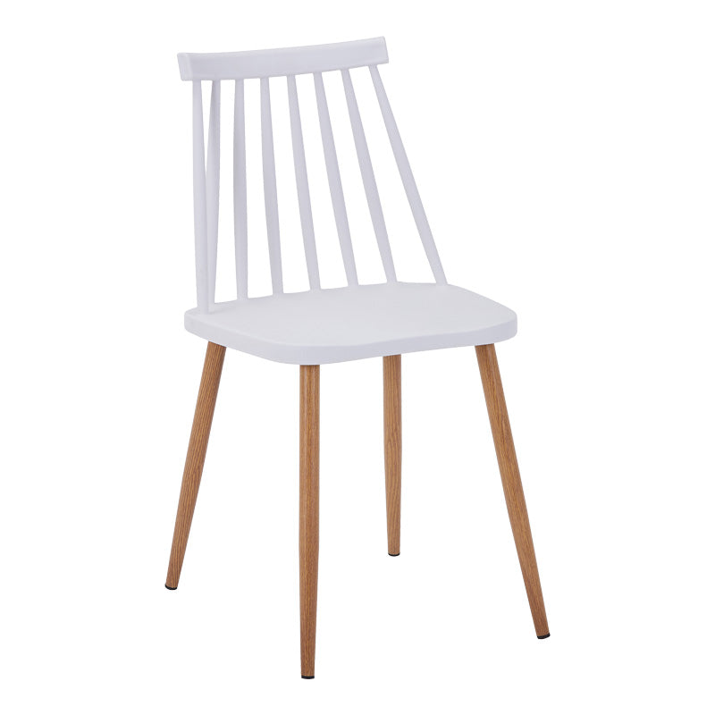 Τραπεζαρία Aurora-Balou  σετ 5τεμ pp-mdf λευκό Φ100x73εκ - Image 2