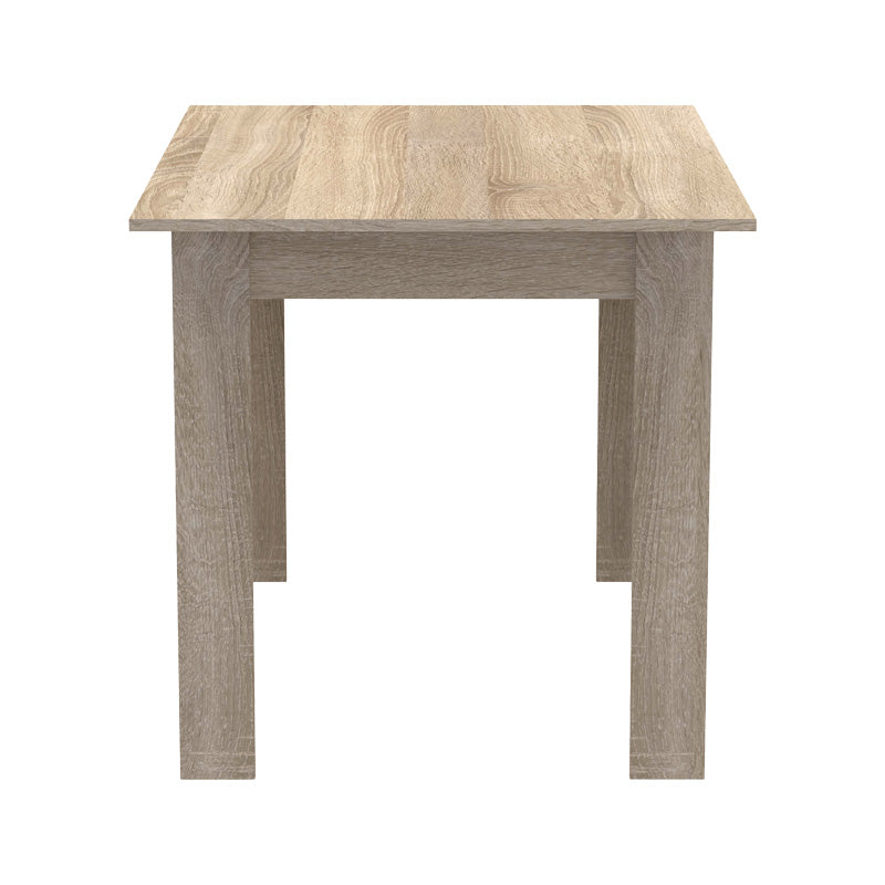 Τραπεζαρία Manka-Bella  σετ 5τεμ σε sonoma απόχρωση 110x80x70εκ - Pakobazaar