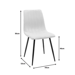 Τραπεζαρία Balou-Noor  σετ 5τεμ MDF μαύρο-μπεζ Φ120x73εκ - Pakobazaar